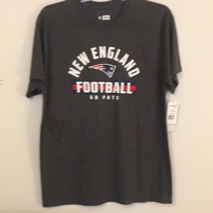 LARGE WITH TAGS, BLEMISHES ON LEFT SIDE OF SHIRT